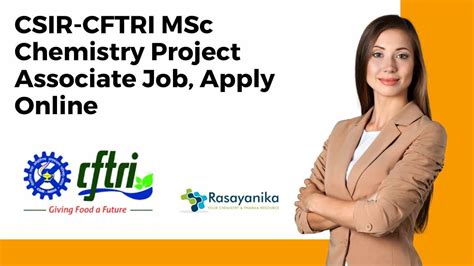 Csir Cftri Msc Chemistry Project Associate Job Apply Online