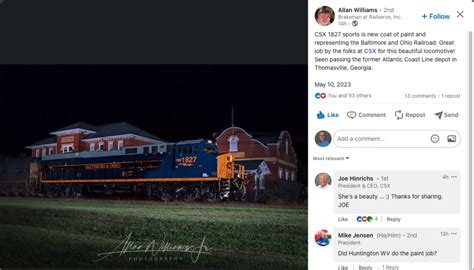 Baltimore Ohio Heritage Locomotive Debuts On CSX Transportation Trains