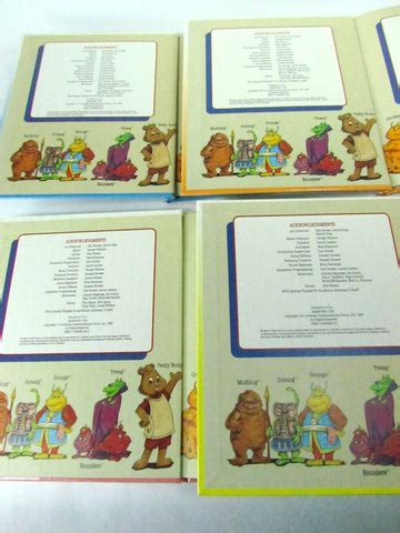 Vintage Teddy Ruxpin Story Books Set of 4 circa 1985 – Attic and Barn ...