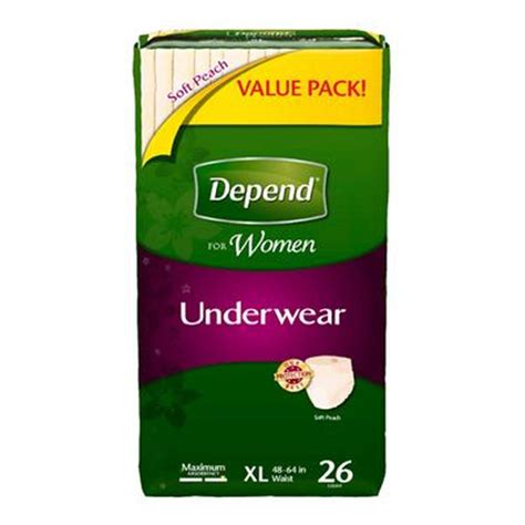 Depend Underwear For Women Maximum Absorbency Xl 26ct