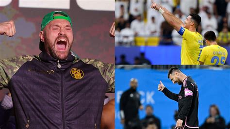 Tyson Fury Weighs In On Lionel Messi Vs Cristiano Ronaldo Debate As He