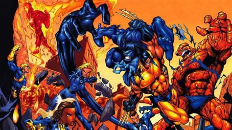 X MEN Vs FANTASTIC FOUR CIVIL WAR Plot Details Revealed For