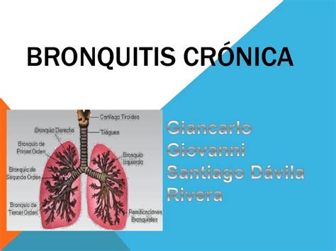 Bronquitis Cronica