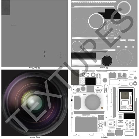 松下lumix Dmc Lx7w 3d模型 59 3ds C4d Lwo Max Obj Ma Free3d