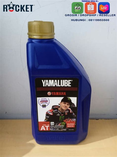 Jual OLI MESIN YAMALUBE YAMAHA SUPER MATIC 1 LITER KEMASAN BARU Kab