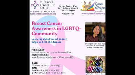 Breast Cancer Awareness In Lgbtq Community Youtube