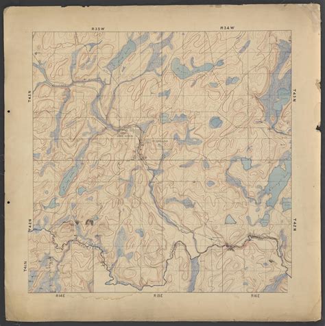 ‎geological Map Of Iron River Iron County Michigan With Parts Of