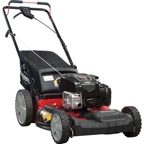 Snapper 21 Self Propelled Gas Mower With Side Discharge Mulching Rear Bag And Ebay