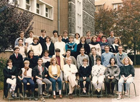 Photo De Classe 1ère 8s De 1984 Lycée Blaise Pascal Copains Davant