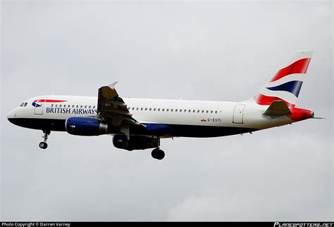 G EUYI British Airways Airbus A320 232 Photo By Darren Varney ID