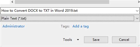 How To Convert Docx To Txt In Word My Microsoft Office Tips