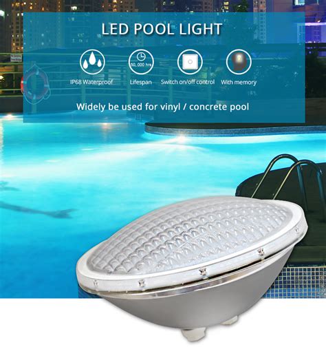 Stainless Steel PAR56 Pool Light HOTOOK INDUSTRIAL