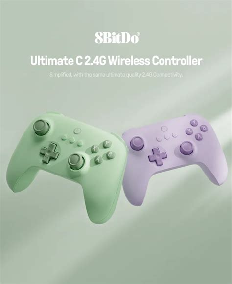 8BitDo Ultimate C Controller Green The Pi Hut 42 OFF