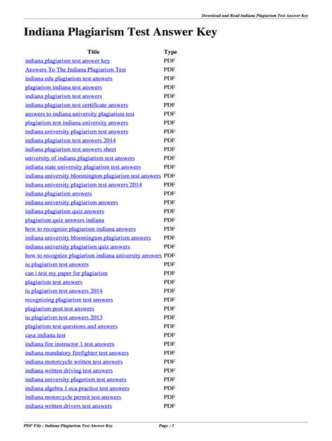 Indiana Online Driver Improvement Test Answers Maplaneta