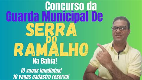 Concurso De Guarda Municipal De Serra Do Ramalho Ba Youtube