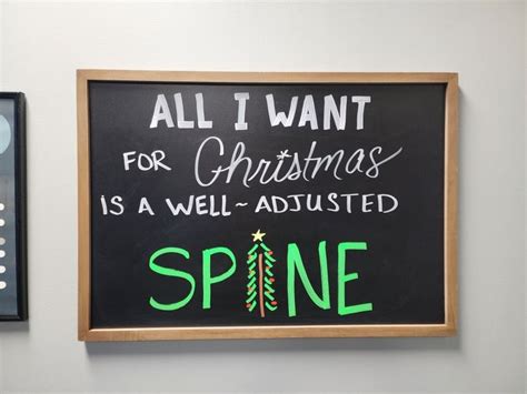 Christmas Chiropractic Signs Chiropractic Quotes Chiropractic Office