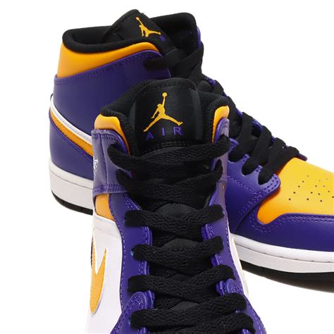 Jordan Brand Air Jordan Mid Dark Concord Taxi White Black Ho I