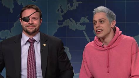 Snls Pete Davidson Apologizes On Set To Republican Veteran He Mocked