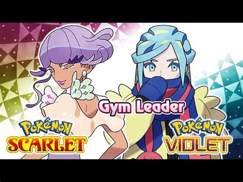 Pokémon Scarlet Violet Gym Leader Battle Music HQ YouTube