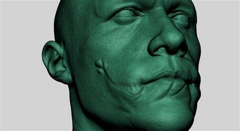 Heath Ledger The Joker Bust D Model D Printable Cgtrader