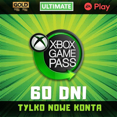 Xbox Game Pass Ultimate 60 Dni Klucz Kod Live Gold 13333701522