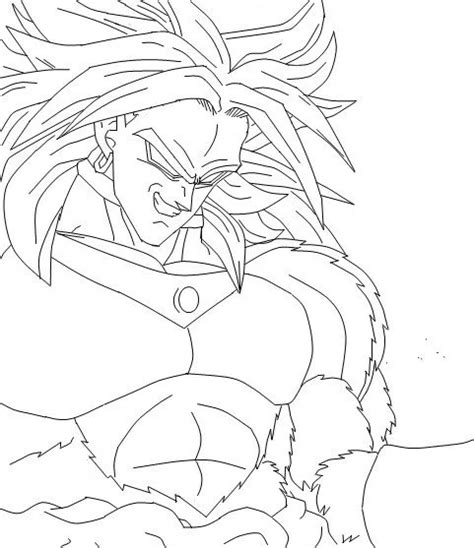 Goku Vs Broly Para Colorear Imagui