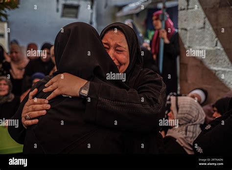 Gaza Gaza Palestine 14th Sep 2023 Two Women From The Relatives Of