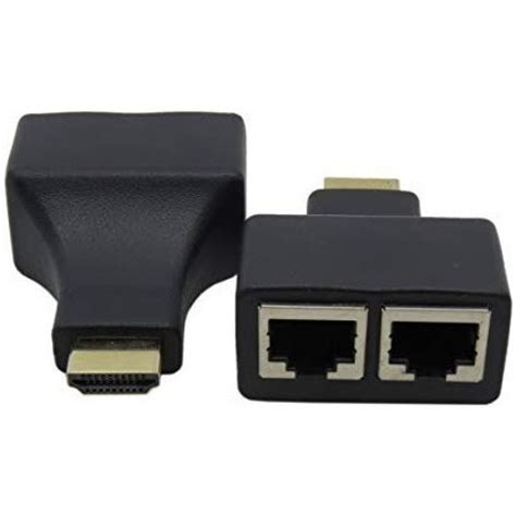 Extension Extender Hdmi A Rj Utp Cat Hasta Metros Koneet