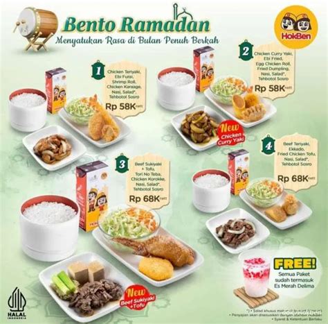 Promo HUT Hokben 38 Tahun Beli 2 Paket Hoka Hemat Diskon Jadi Rp 38 000