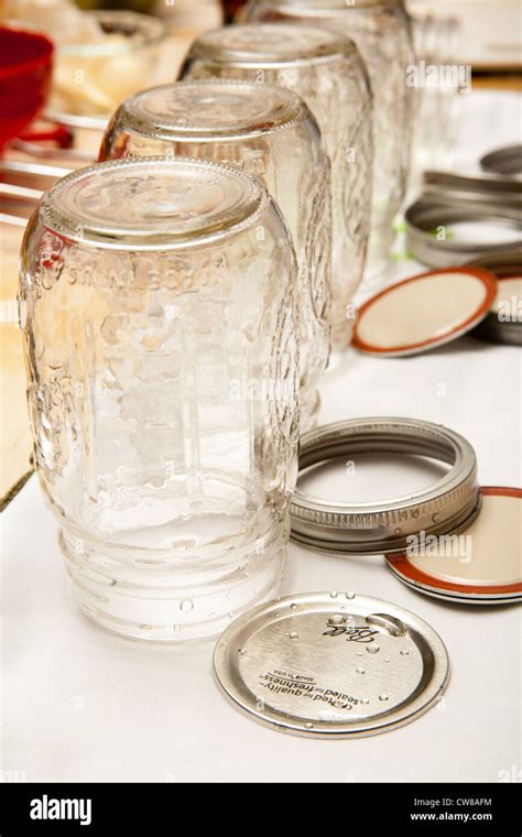 Sterilized Jars Hi Res Stock Photography And Images Alamy