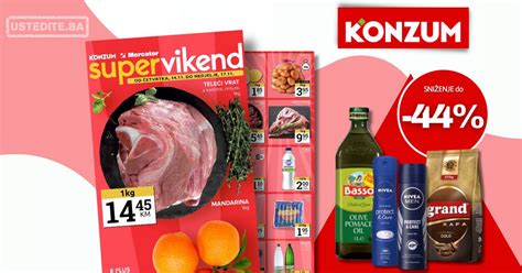 Konzum Vikend Akcija Ustedite Ba