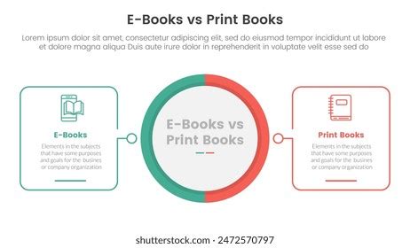 compare comparison concept infographic template stock vector