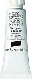 Winsor Newton Pintura Gouache Designer Ml Negro Marfil N