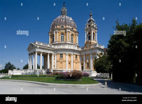 Basilica di Superga - mausoleum containing the Savoy tombs Stock Photo - Alamy