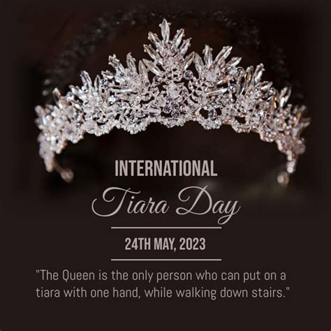 International Tiara Daytiara Day Post Template Postermywall