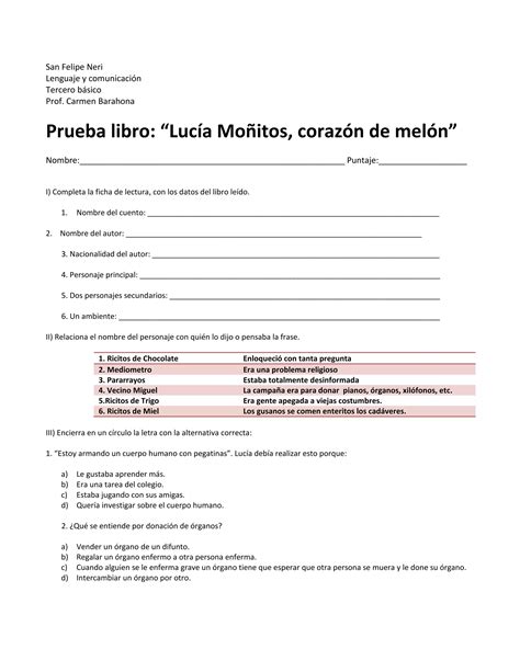 Lucia moñitos corazón de melón prueba PDF