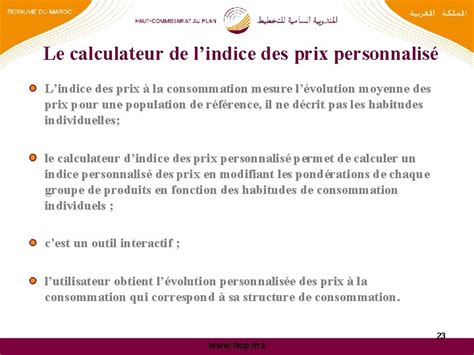 Lindice Des Prix A La Consommation Methodologie Et