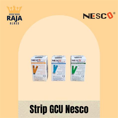 Jual Strip Guladarah Strip Asam Urat Strip Kolesterol Nesco Blood