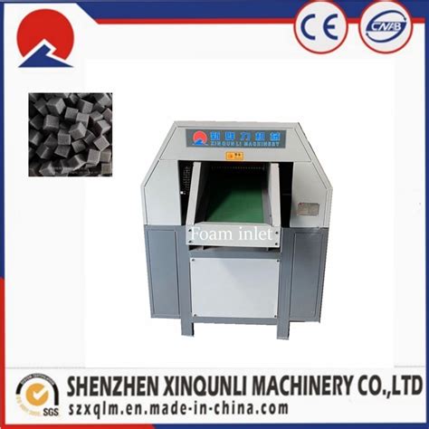 Foam Granule Cutting Machine China Foam Shredder And Sponge Cutting