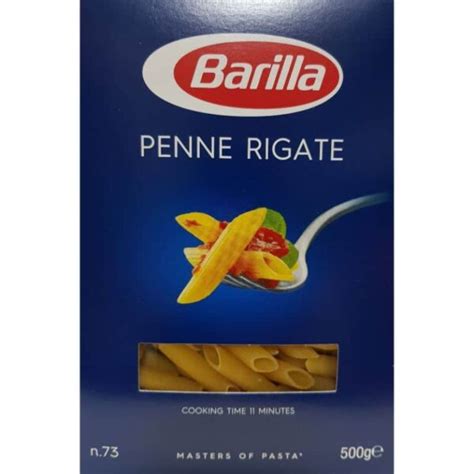 BARILLA No 73 PENNE RIGATE 500g Convenience Shop Online