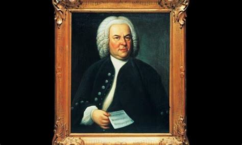 Guidos Hand Iconic Portrait Of Js Bach Returns To Germany