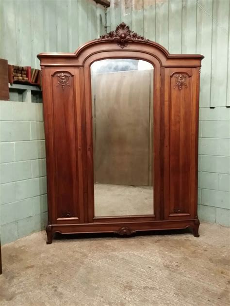 Antique French Mahogany Armoire C1880 Antiques Atlas