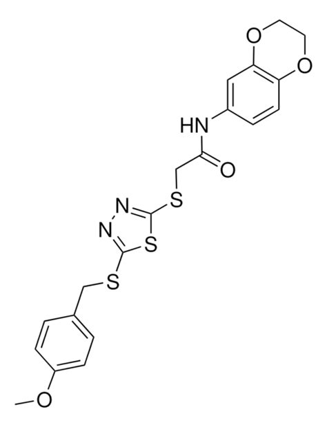 N Dihydro Benzodioxin Yl Methoxybenzyl Sulfanyl