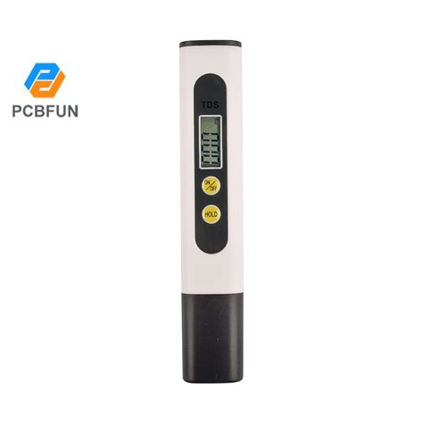 Pcbfun Two Button Tds Test Pen Water Quality Tester Tds With