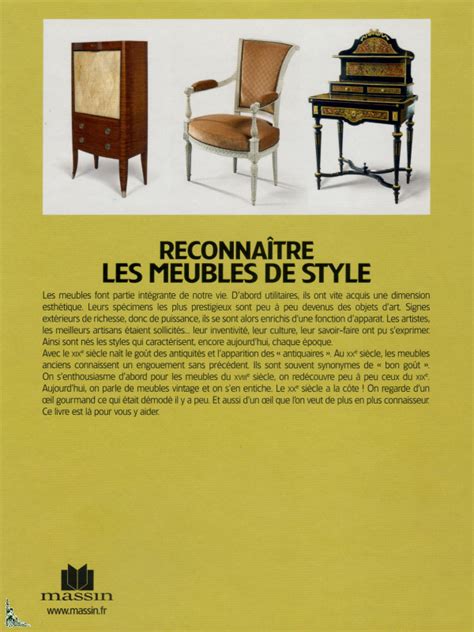 Reconna Tre Les Meubles De Style Liberty S Livres