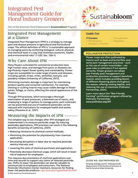 Integrated Pest Management Ipm Sustainabloom