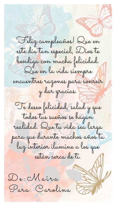 Pin En Tarjetas De Felicitaci N Frases De Feliz Cumplea Os Palabras