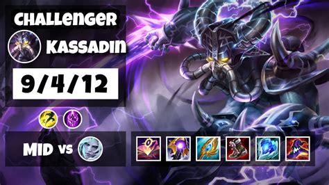 Kassadin Gameplay Challenger S Mid Na Youtube