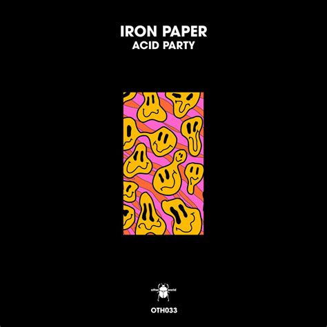 Acid Party Iron Paper