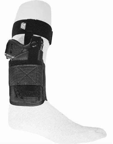 Ankle Holster with over the calf leg strap | WRB Gun Holsters pistol CONCEALED CARRY